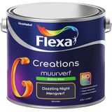 Flexa Creations - Muurverf Extra Mat - Dazzling Night - 2,5 liter