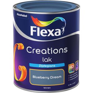 Flexa - Creations - Lak - Zijdeglans - Blueberry Dream - 750 ml