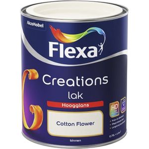 Flexa Creations - Lak Hoogglans - Cotton Flower - 750 ml