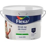 Flexa Strak op de muur Muurverf Basis W05 liter