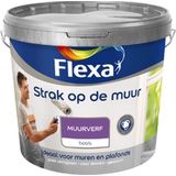 Flexa - Strak op de Muur - Muurverf - Matte - Oplosmiddelvrij - Voor Binnen