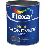 Flexa Grondverf - Hout - MDF - Grijs - 750 ml
