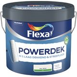 Flexa Witte Muurverf - Mat - Gebroken wit/RAL 9010 - Ready Mixed collecties - 2.5 Liter