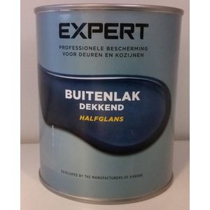 Expert Buitenlak Halfglans - Aflak - Verf - Made by Sikkens - Ral 9010 - 0,75 L