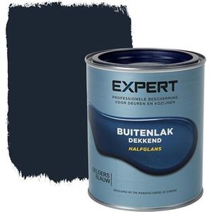 Expert Buitenlak Halfglans - Aflak - Verf - Made by Sikkens - Geldersblauw - 0,75 L
