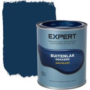 Expert Buitenlak Hoogglans - Aflak - Verf - Made by Sikkens - Ral 5003 - 0,75 L - 2 Stuks