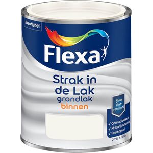 Flexa - Strak in de Lak Grondlak Binnen - Lichtgrijs - 0,75 Liter