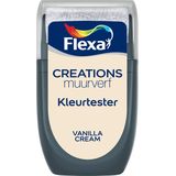 Flexa Creations - Muurverf - Kleurtester - 3001 Vanilla Cream - 30 ml