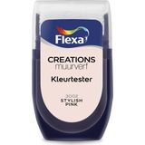 Flexa Muurverf Tester Creations Stylish Pink 30ml