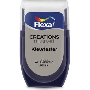 Flexa - Creations - Muurverf - Kleurtester - 3022 Authenitc Grey - 30 ml