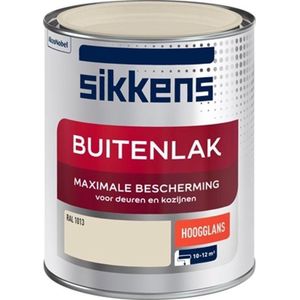 Sikkens Buitenlak - Hoogglans - RAL 1013 - 750 ml