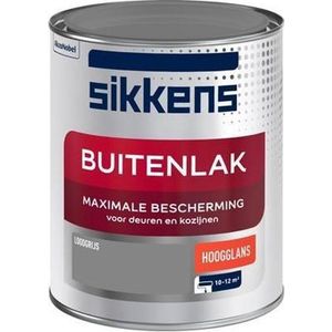 Buitenlak Hoogglans - Loodgrijs - 750 ML