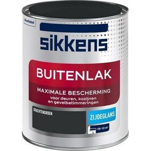 Sikkens Buitenlak Zijdeglans -  Grachtengroen -  750 ml