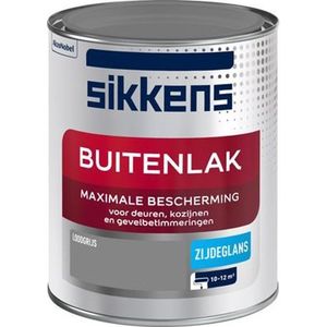 Sikkens - Buitenlak - Verf - Zijdeglans - Loodgrijs - 750 ml