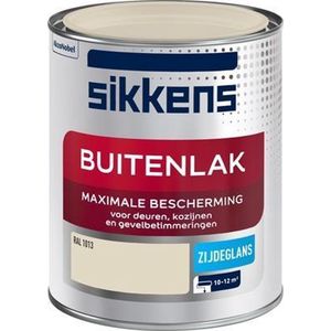 SIKKENS BUITENLAK ZIJDEGLANS RAL 1013 0.75 L