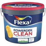 Flexa - Powerdek Clean - Muurverf - Ral 9010 - 10 Liter