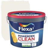 Flexa Powerdek Muurverf Clean Ral9010 10l | Muurverf