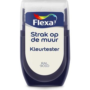 Flexa Creations - Mat - Gebroken wit/RAL 9010 - Strak & Easycare - 30 Milliliter