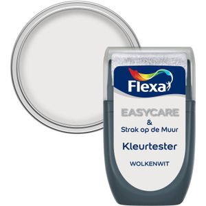 Flexa Strak op de Muur Tester Wolkenwit 30ml 1 Stuk Wit - Muurverf - Verfwinkel is tot 50% goedkoper