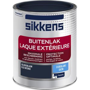 Sikkens Buitenlak - Zijdeglans - Geldersblauw - 0.75L