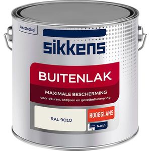 Sikkens Buitenlak Zijdeglans Ral 9010L