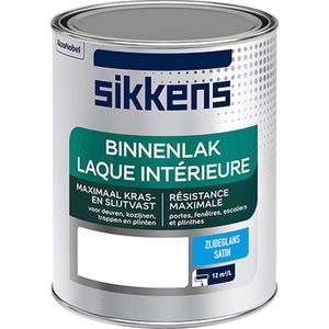 Sikkens - Binnenlak - Zijdeglans - RAL 9010 - Lakverf Voor Binnen