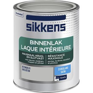 Sikkens Binnenlak - Zijdeglans - Betongrijs - 0.75L