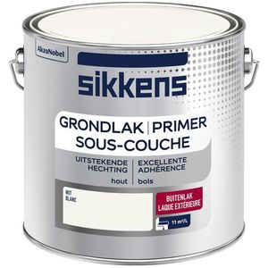 Sikkens Grondlak - Wit - 2,5L