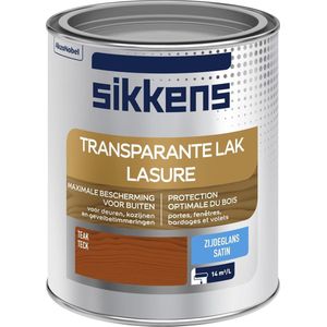 Sikkens Transparante Lak Zijdeglans - Teak 0,75 liter | 8711113125369 | Verf