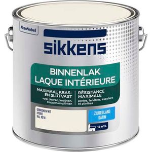 Sikkens Binnenlak Zijdeglans Ral 9010 2,5 Liter