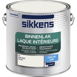Sikkens Binnenlak Zijdeglans Ral 9016 2,5l