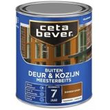 CetaBever Buiten Deur & Kozijn Meester Beits - Zijdeglans - Donkereiken - 750 ml