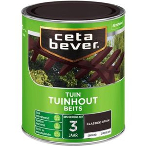 CetaBever - Tuinhoutbeits - Dekkend - Transparant - Oplosmiddelhoudend
