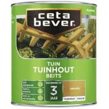 CetaBever - Tuinhoutbeits - Transparant - Oplosmiddelhoudend - Voor Hout en Kunststof