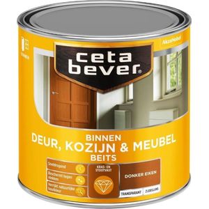 Cetabever Transparant Binnenbeits Deur & Kozijn Ac 0109 Donker Eiken 250 Ml