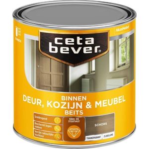 Cetabever deur, kozijn & meubelbeits transparant zijdeglans schors 0111 - 250 ml.