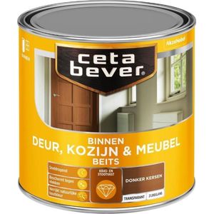 Cetabever Transparant Binnenbeits Deur & Kozijn Ac 0135 Donker Kersen 250 Ml | Beits