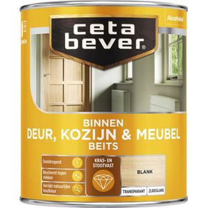 CetaBever Binnen Deur, Kozijn & Meubel Beits - Zijdeglans - Kersen - 750 ml