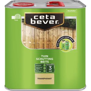 Cetabever - Schuttingbeits Transparant - Blank - 2,5 L