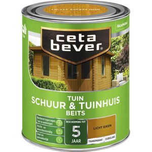 CetaBever - Tuinbeits - Watergedragen - Dekkend of Transparant - Hout