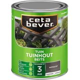 Cetabever Transparant Tuinhout Beits 034 Antraciet 750 Ml