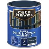 CetaBever Buiten Deur & Kozijn Meester Beits - Zijdeglans - Midden Blauw - 750 ml