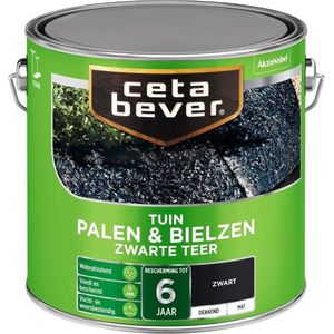 Cetabever Palen & Bielzen Zwarte Teer 2,5L