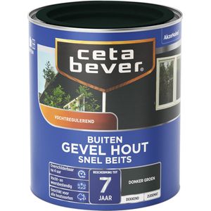 Cetabever Snelbeits Dekkend Gevel Donker Groen 750ml
