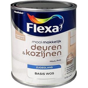 Flexa Mooi Makkelijk Deuren & Kozijnen Zijdeglans - Op Kleur Gemengd - 0,75L