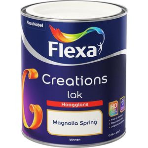 Flexa Lak Creations Hoogglans Magnolia Spring 750ml