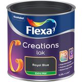 Flexa Creations Lak Extra Mat - Royal Blue 250 ml | 8711113132572 | Verf | Lakverf Binnen