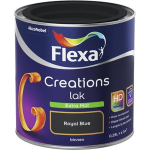 Flexa Creations - Lak Extra Mat - Royal Blue - 250 ml