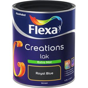 Flexa Creations - Lak Extra Mat - Royal Blue - 750 ml