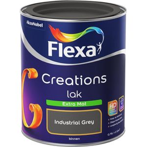 Flexa Creations - Lak Extra Mat - Industrial Grey - 750 ml